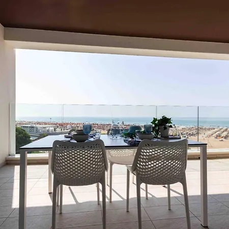 公寓 Chic Seaview With Private Terrace 比比翁